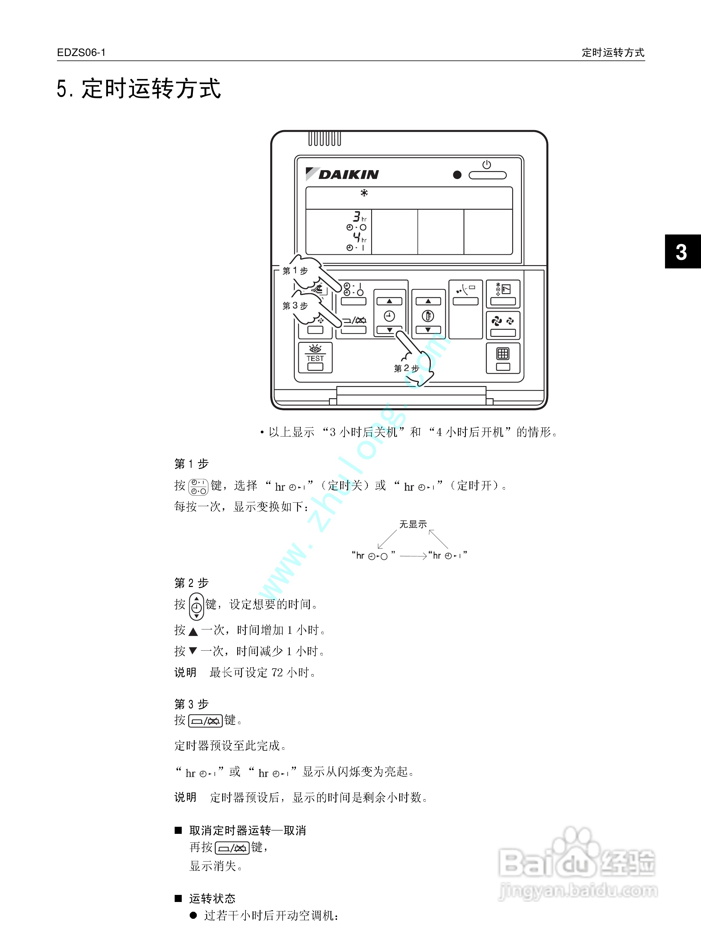 大金hrv新风面板说明书图片