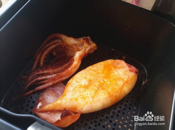 奥尔良烤鱿鱼筒