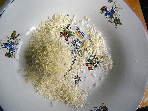 红薯糯米豆沙丸