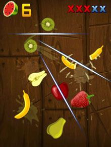 非常容易上手的手机游戏：水果忍者