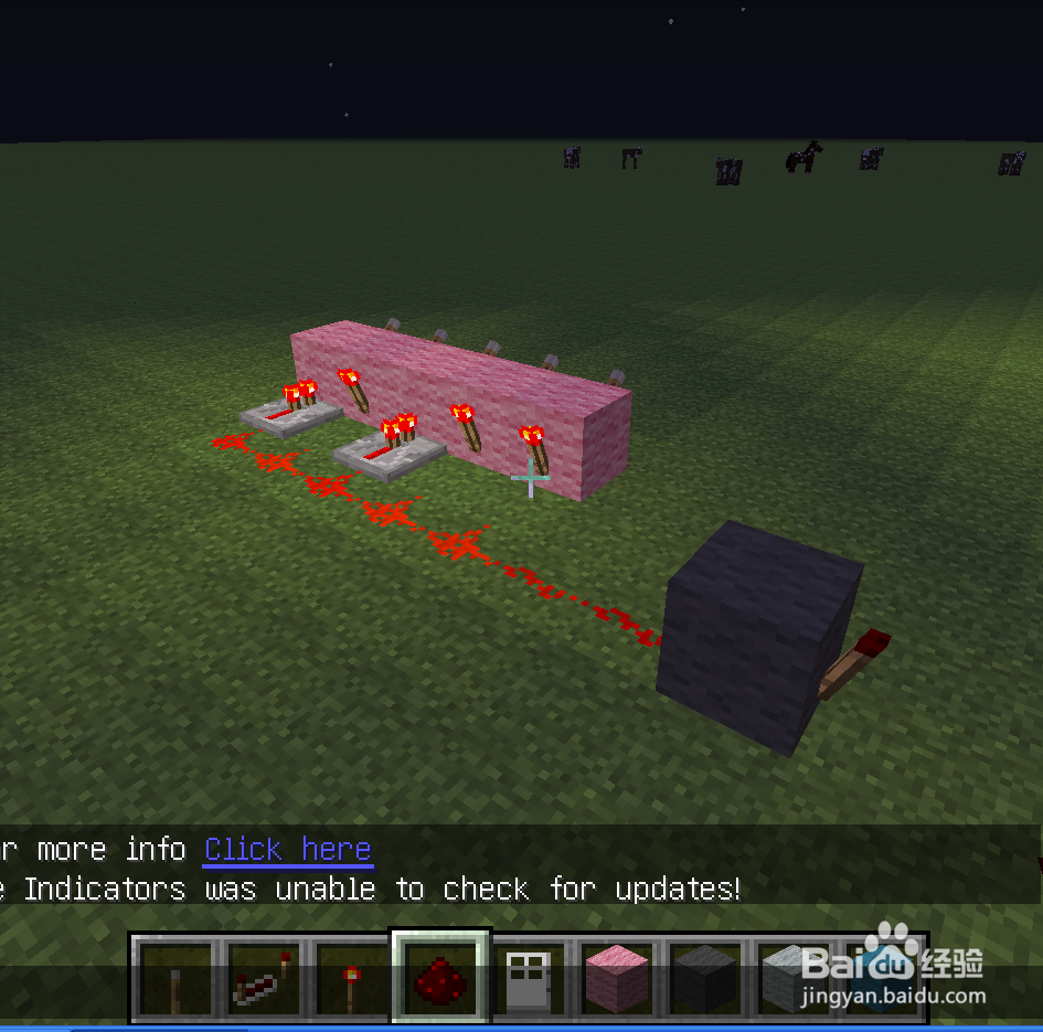 我的世界简易密码门(做解密的必看)