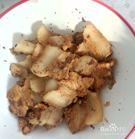 在家制作香菇肉丝面方法