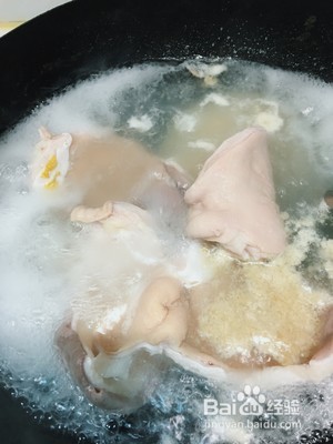 豆沙肚条汤的家常做法