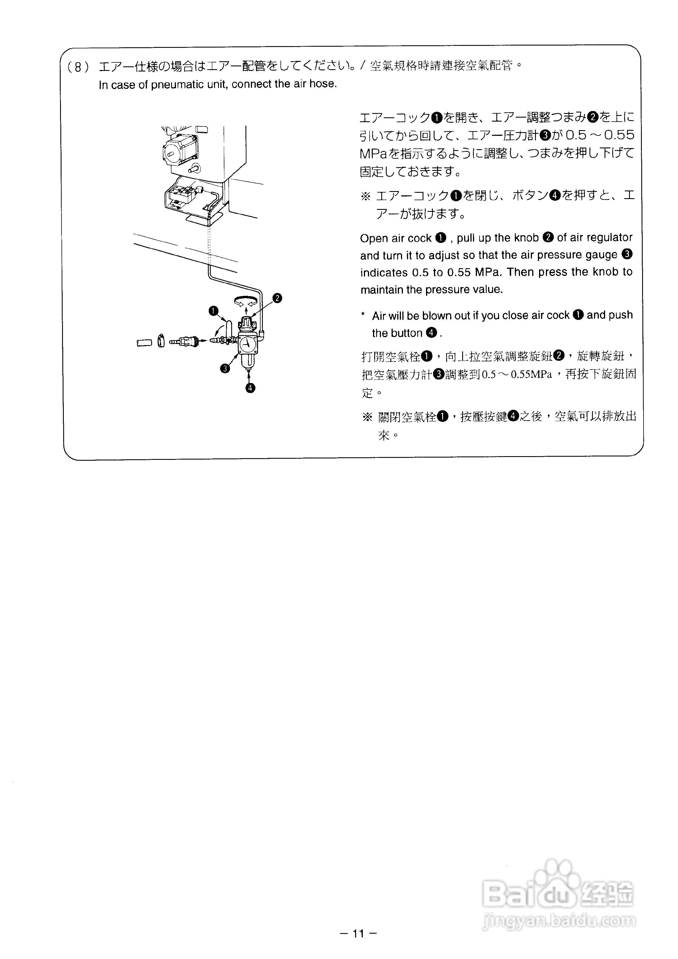 JUKI AMS-2150D花样机使用说明书:[3]