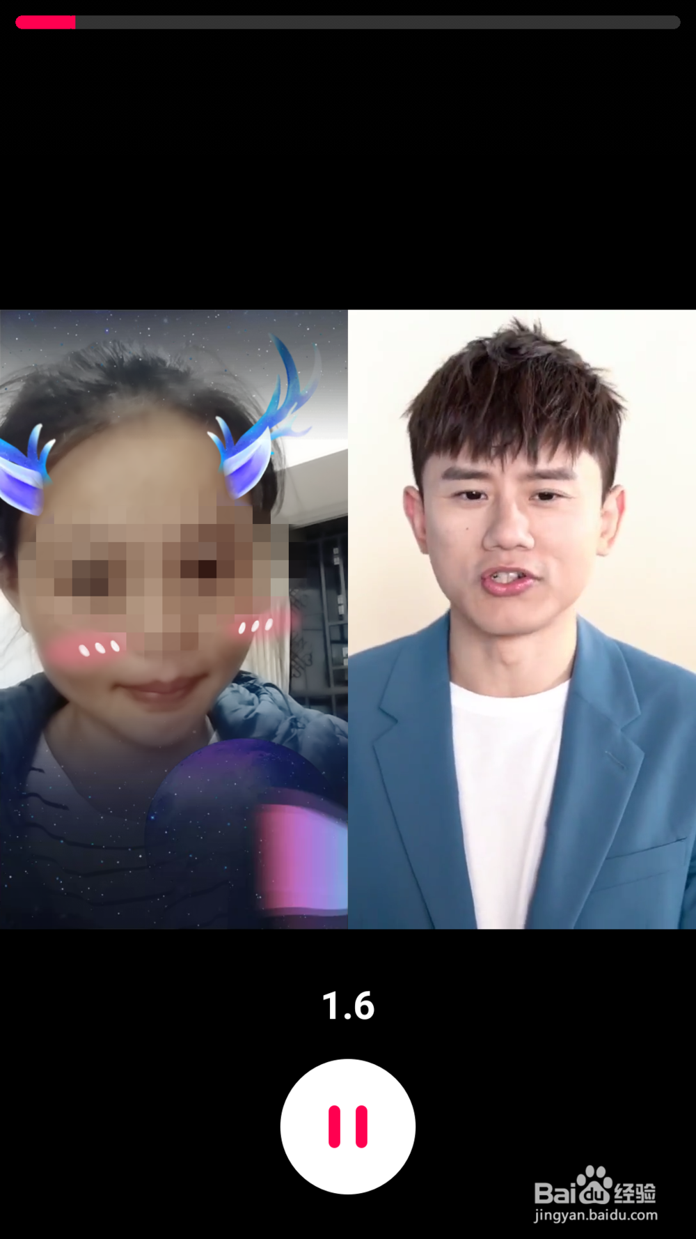 全民小视频与张杰同框拜年视频怎么拍