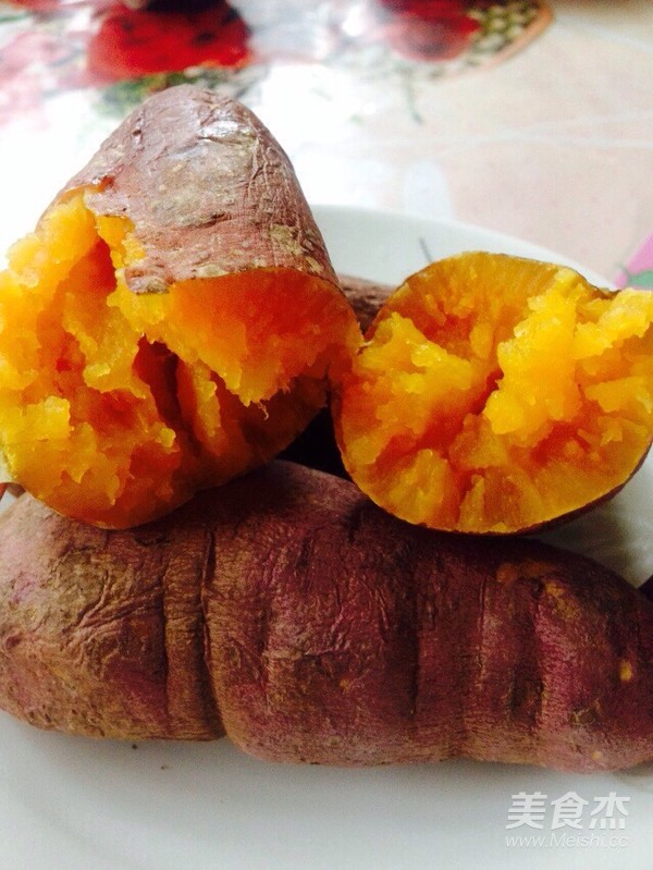 微波炉烤红薯