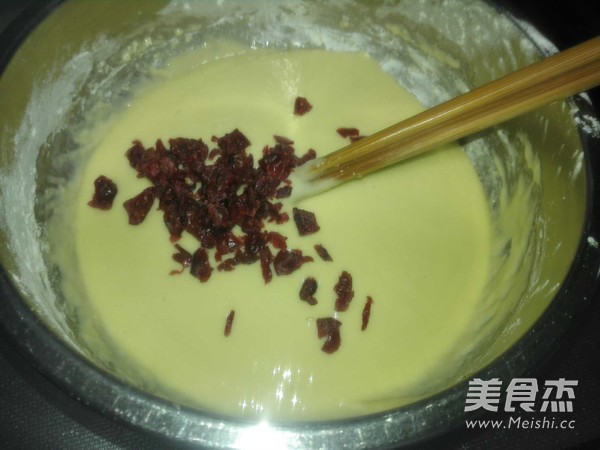 蔓越莓发糕的做法