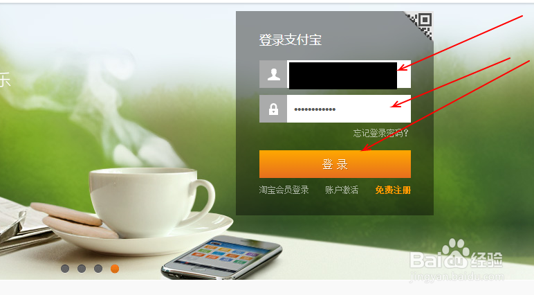 支付宝怎么登录