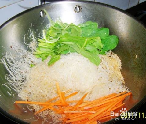 怎么做肉丝青菜炒米粉
