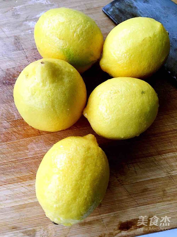 蜂蜜柠檬的做法