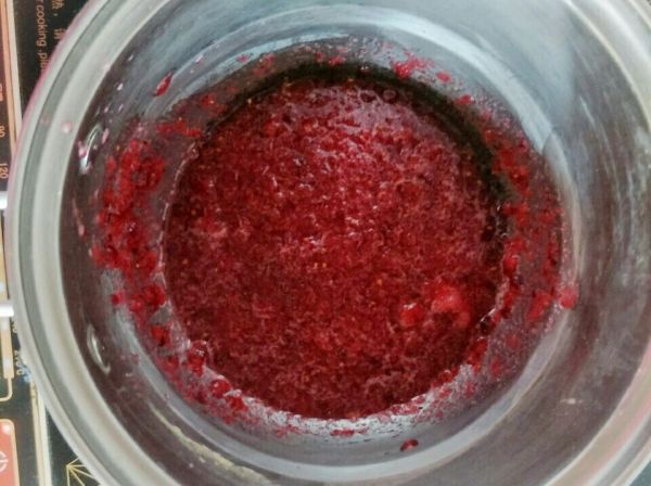 酸爽可口蔓越莓果冻奶