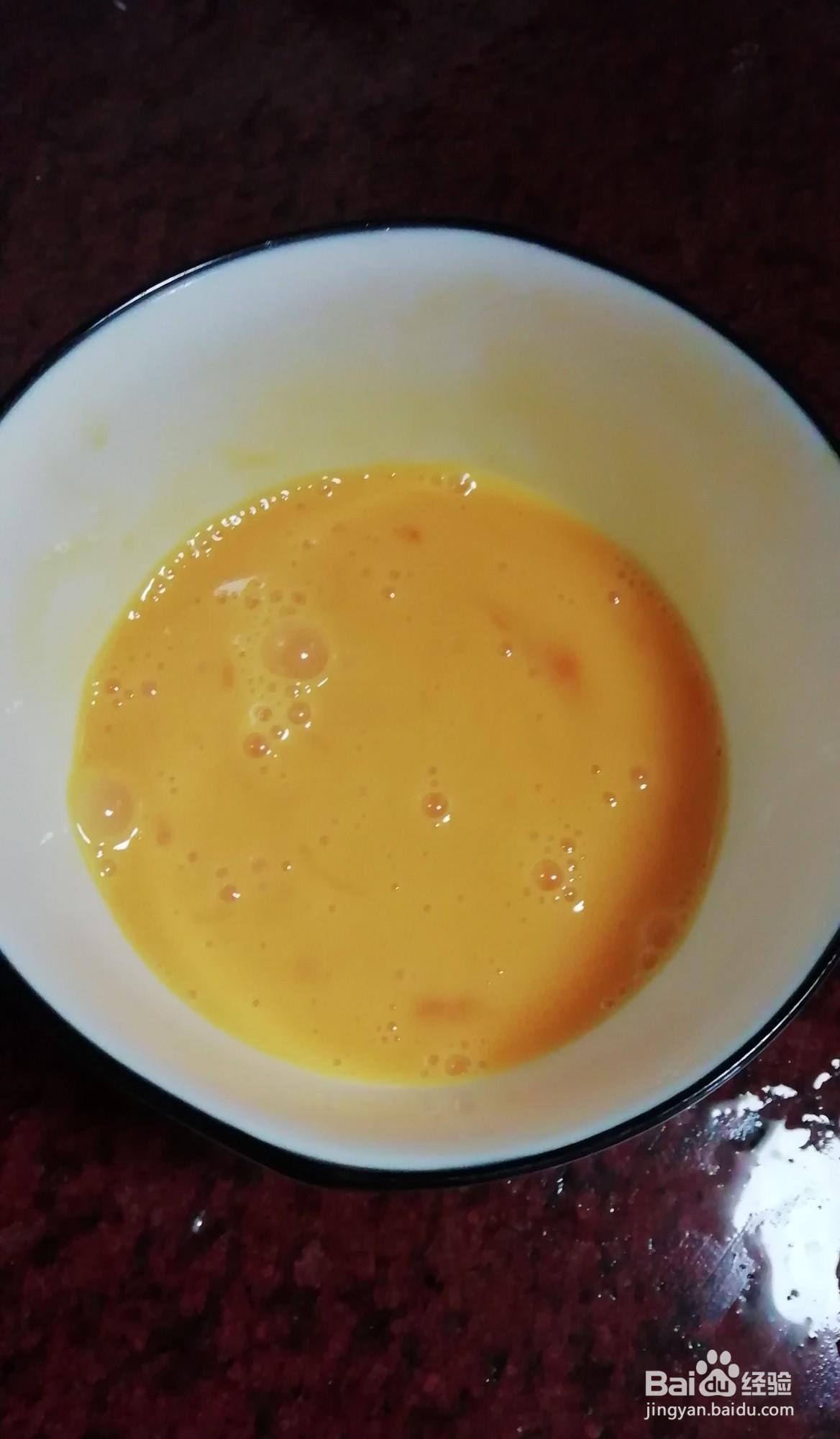 跟着做馋嘴的玫瑰花蛋炒饭