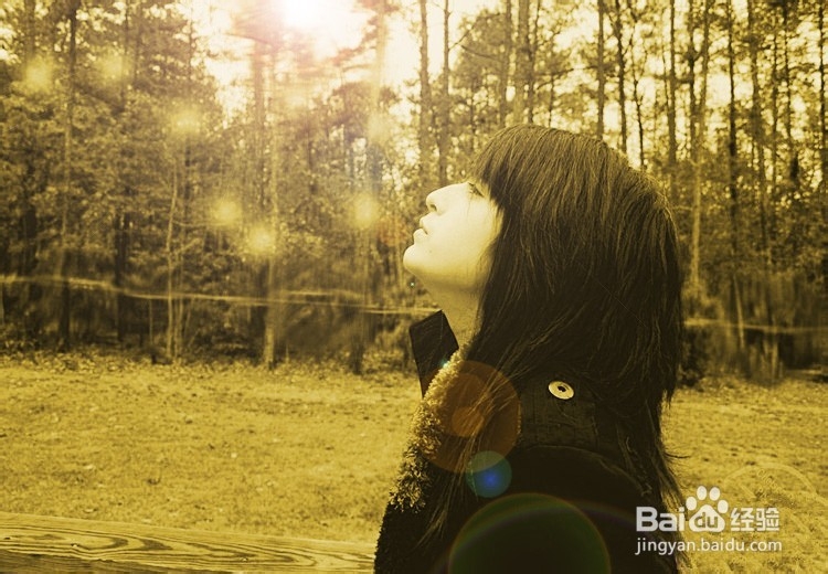 PS打造伤感梦幻的怀旧照片