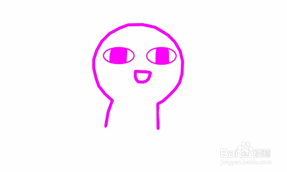 简笔画伸出食指的手势怎么画？