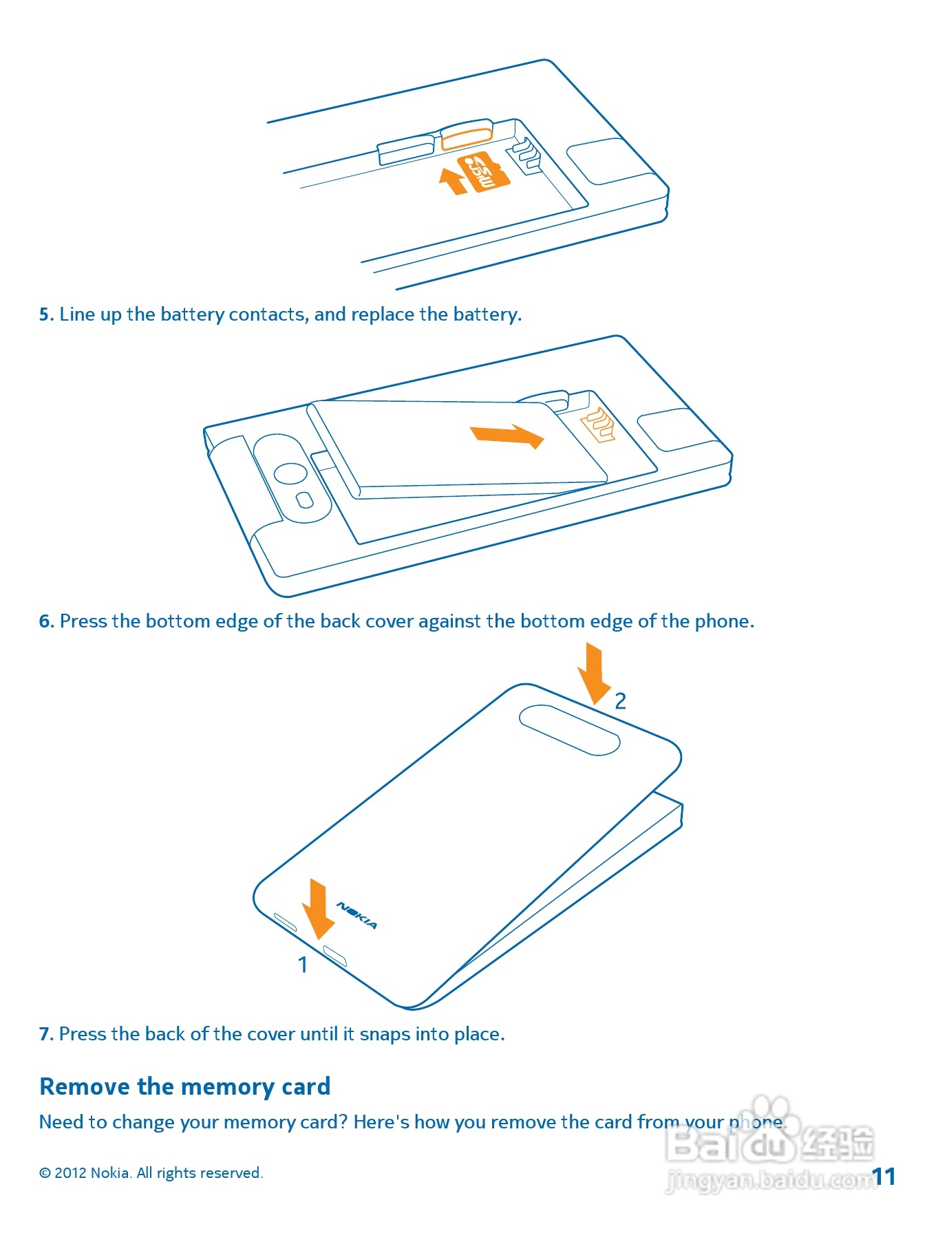 诺基亚Nokia Lumia 820手机使用说明书:[2]