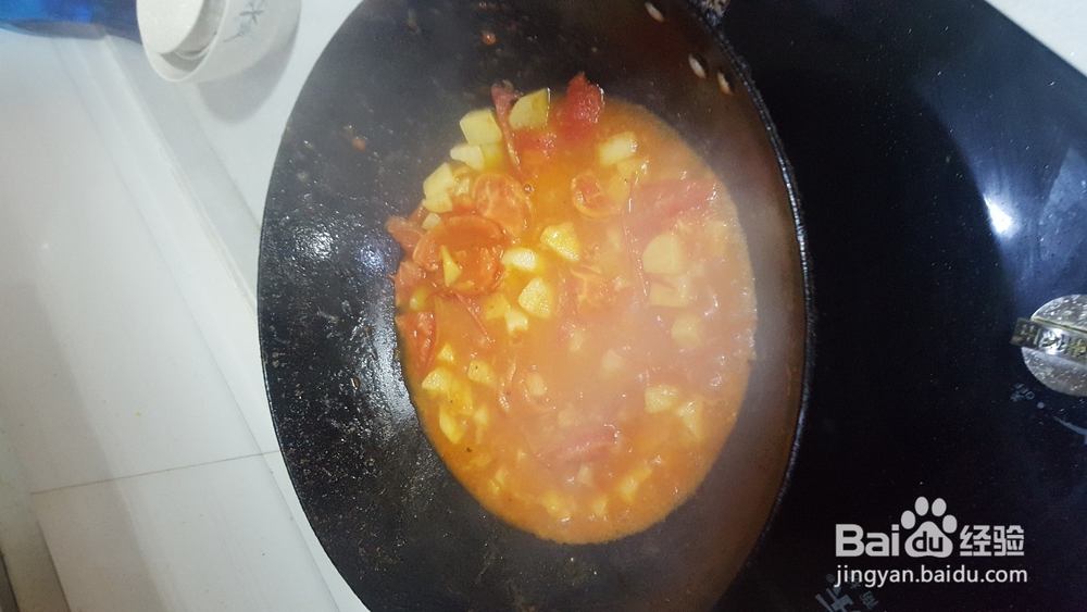 自制番茄烧土豆