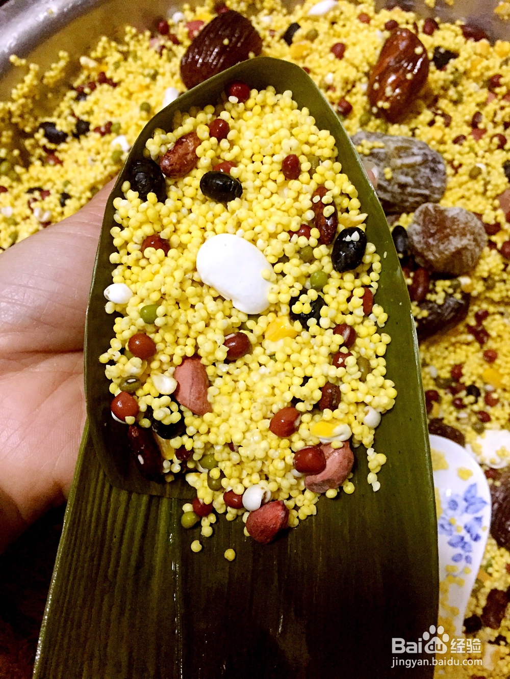 详细教你做蜜枣粽豆