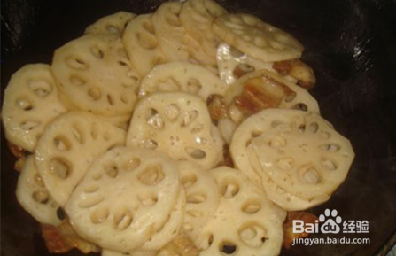 怎么炒藕片炒肉