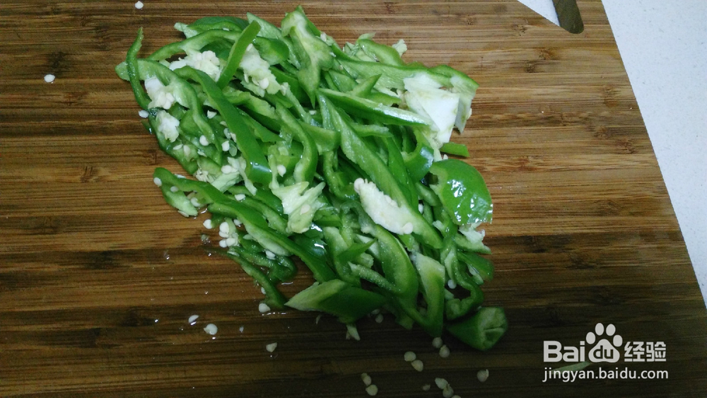 家常菜青椒土豆丝