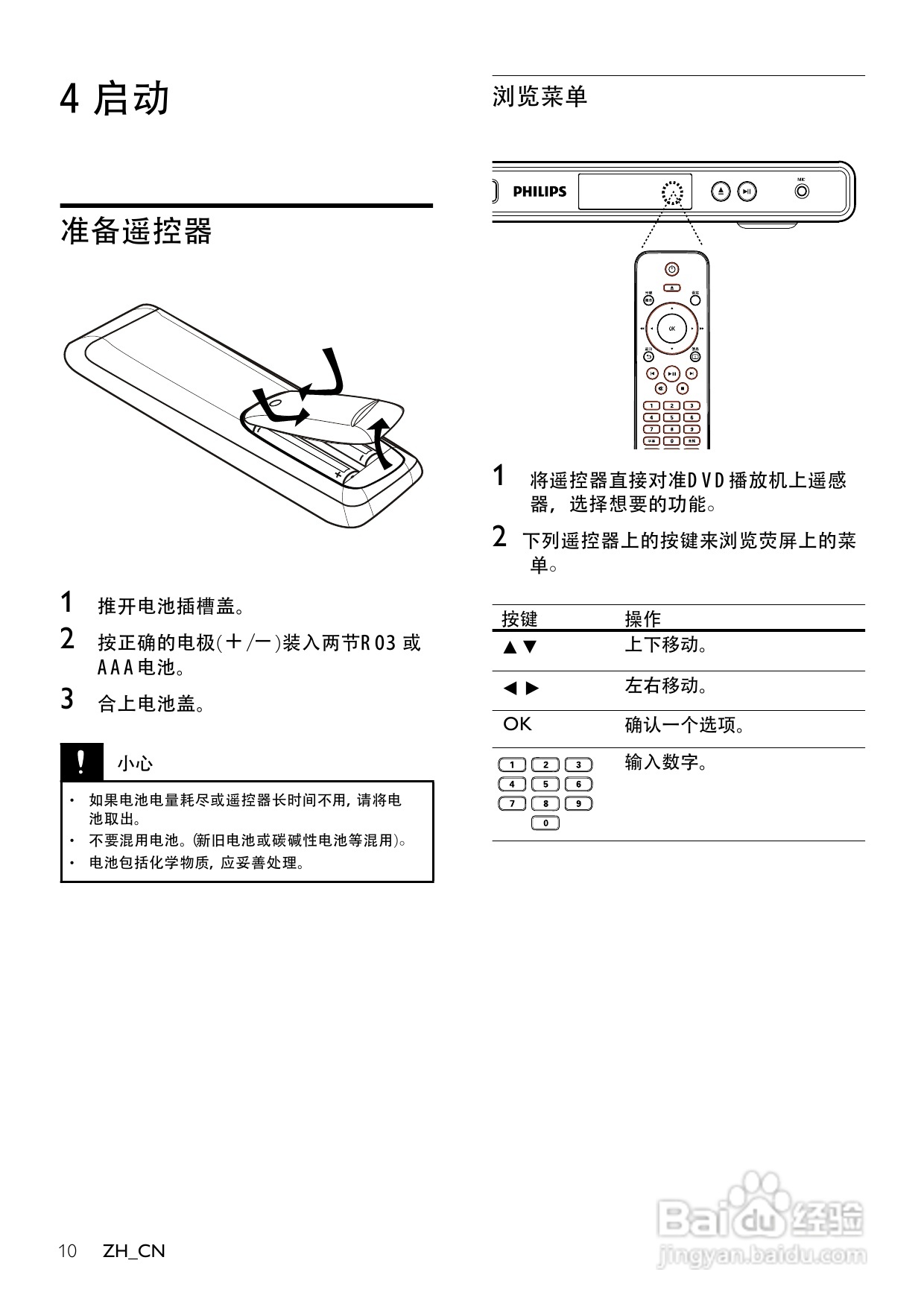 飞利浦DVP3310K/93 DVD播放机使用说明书:[1]