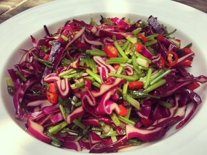 越吃越年轻的凉拌紫甘蓝