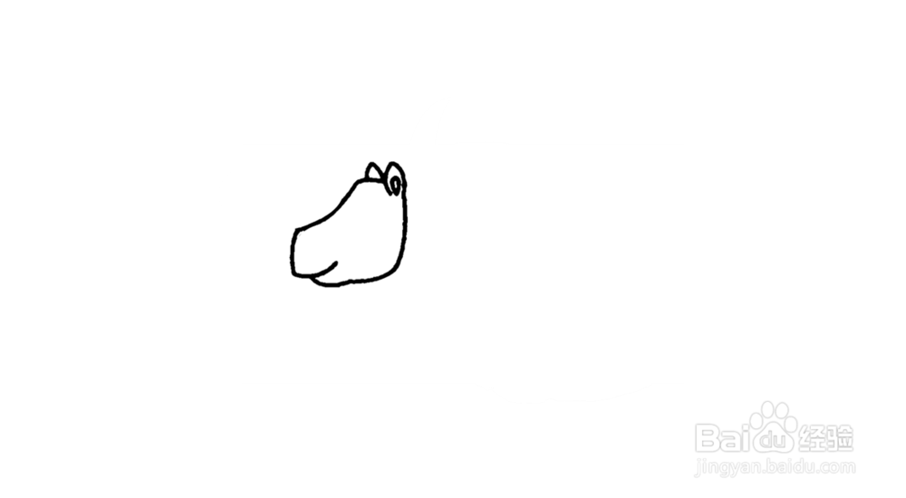 犀牛简笔画怎么画