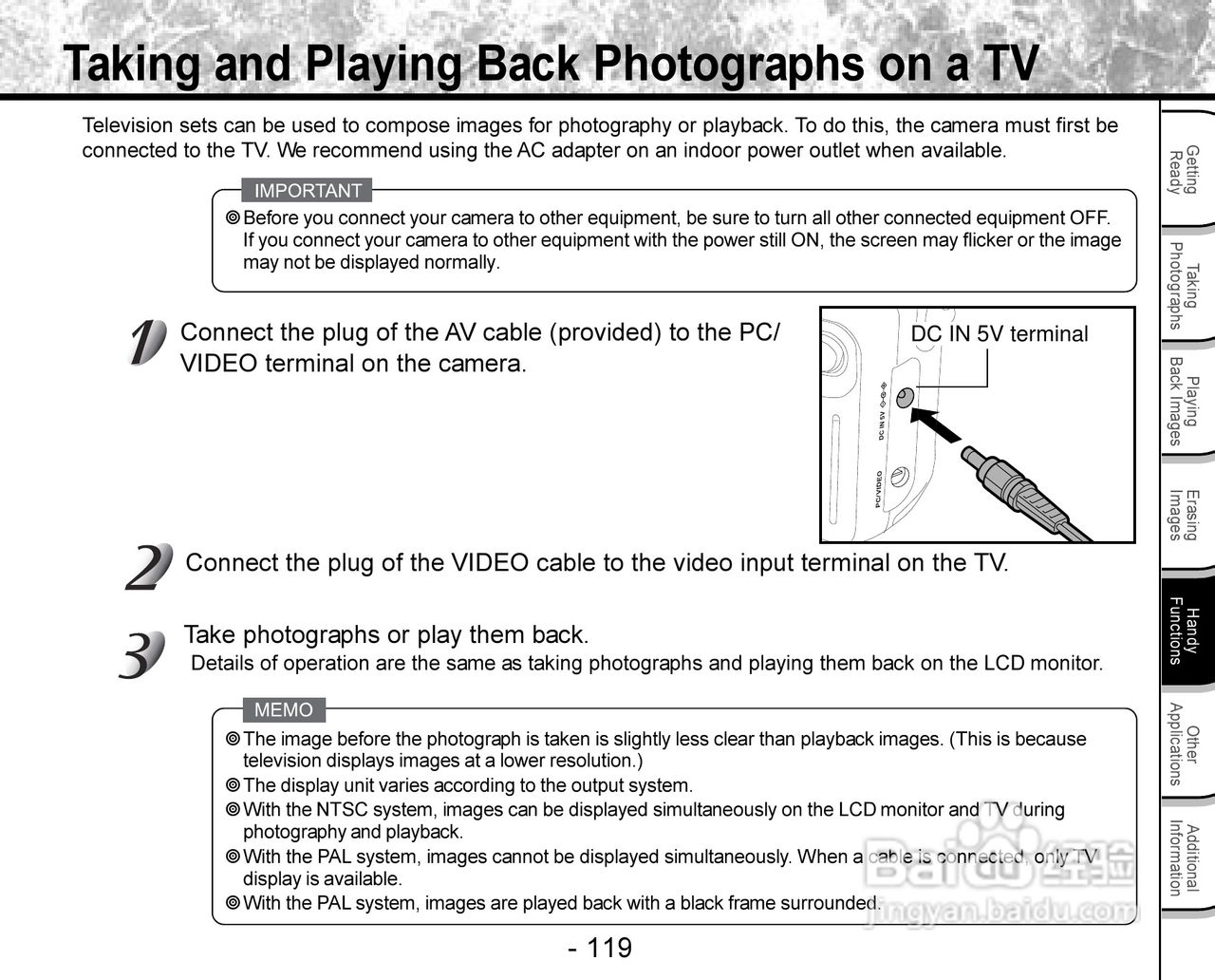 东芝PDR-3300数码相机使用说明书:[12]