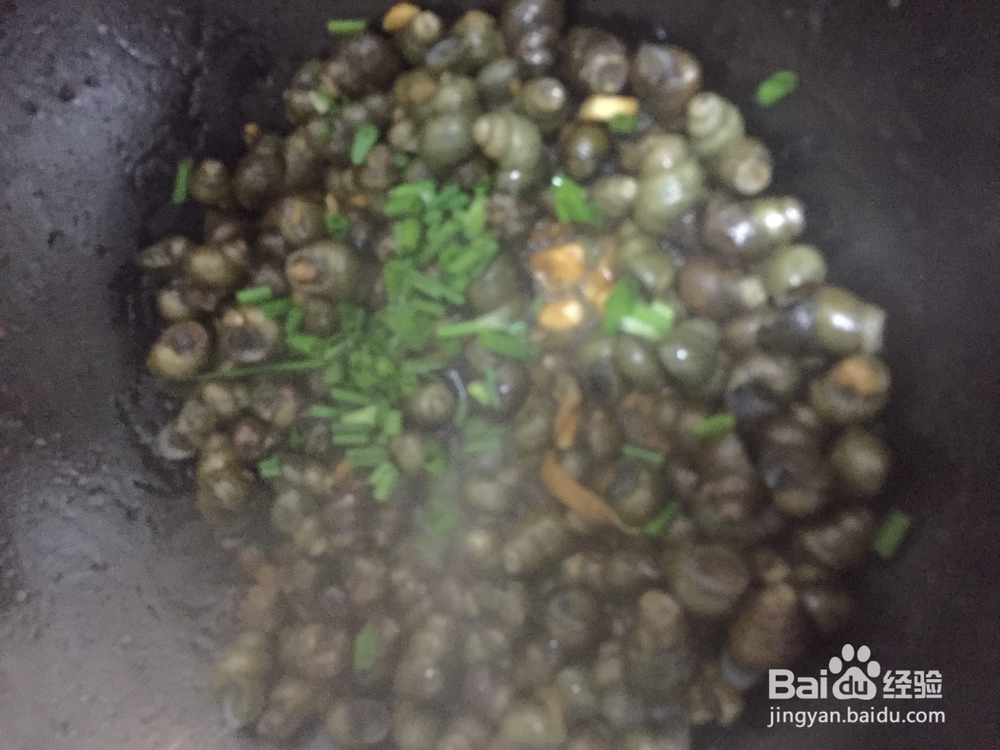 酱爆螺蛳的个人快速法