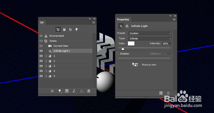 如何在PS中制作3D折叠步骤文字效果