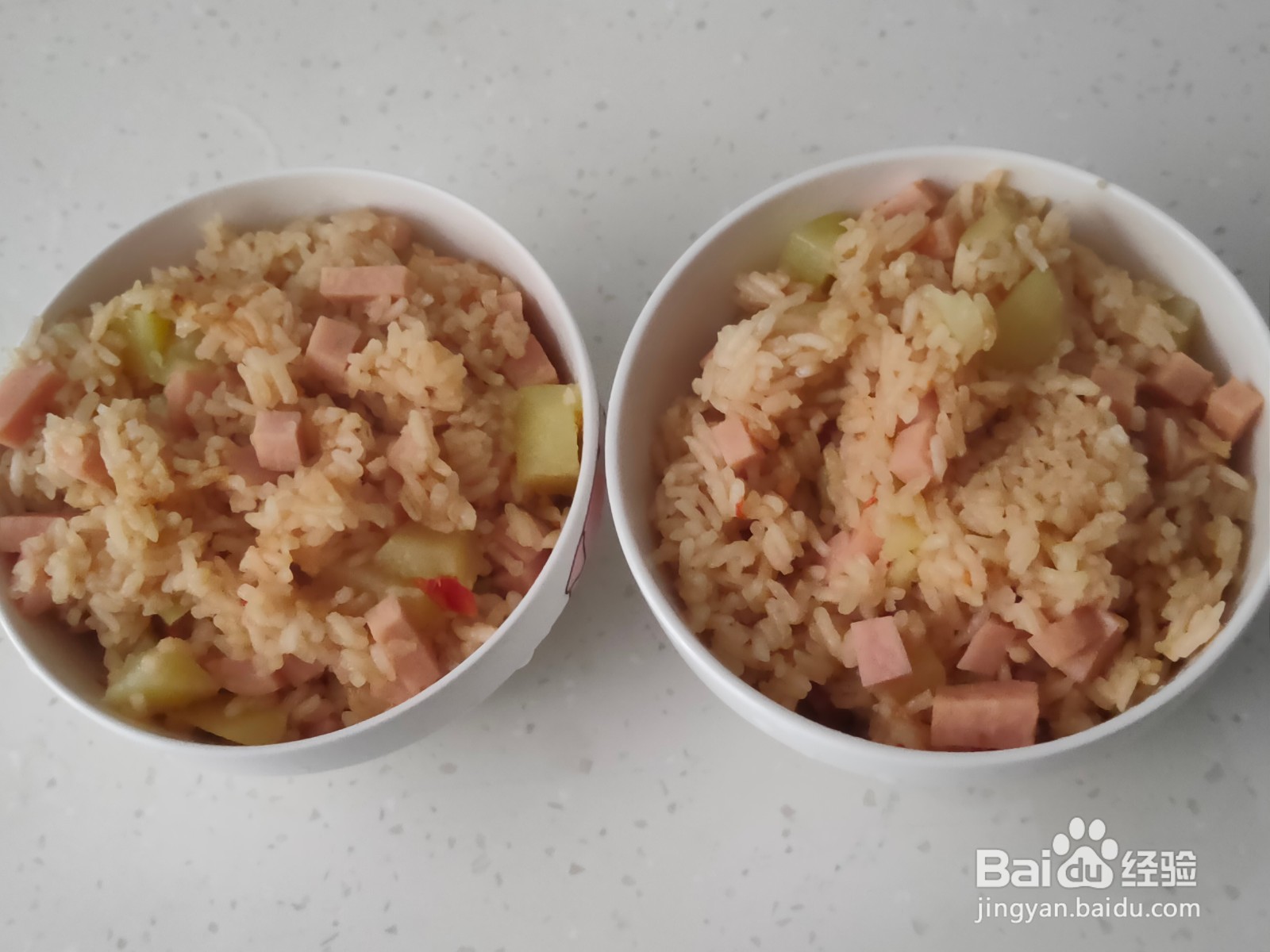 懒人电饭煲土豆火腿焖饭