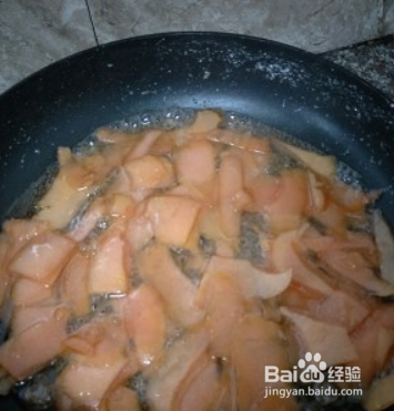 简易糖霜柚子皮