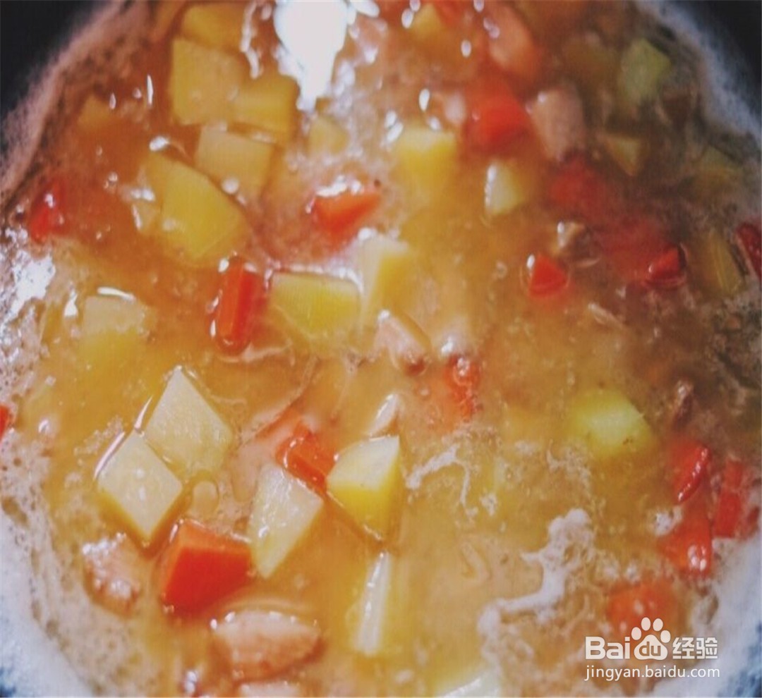 清甜软糯—玉米咖喱饭