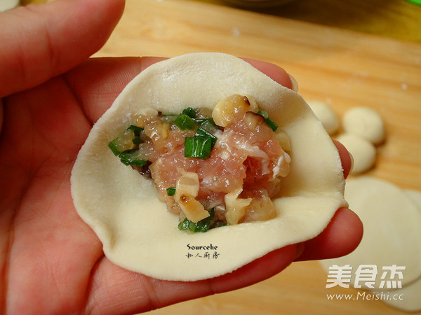 香菇猪肉煎饺