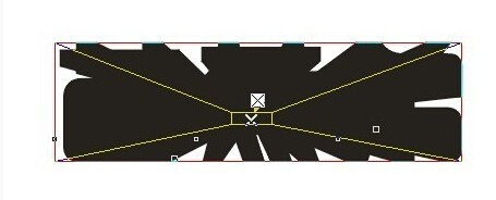 用CDR快速制作立体字