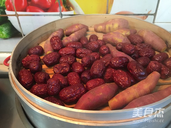 枣泥杂粮包的做法