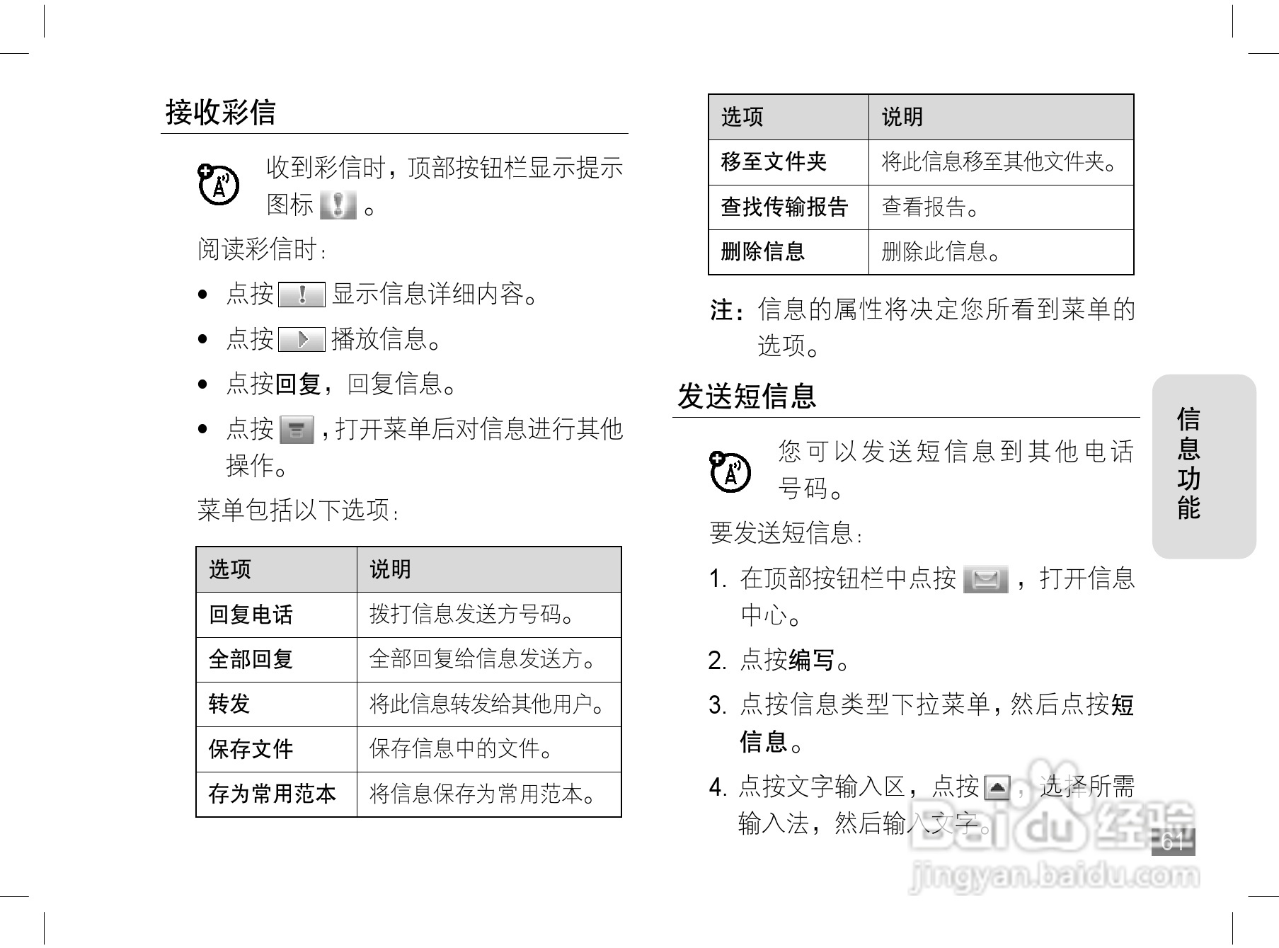 摩托罗拉A1200手机使用说明书:[7]