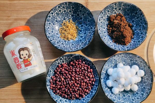 酒酿红豆小汤圆