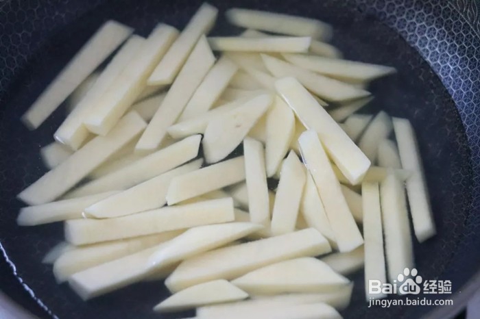 烤箱版薯条的制作方法