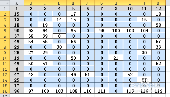 怎样隐藏Excel表格中的0值？Excel隐藏0值