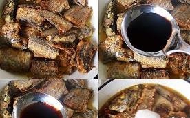 营养美食制作家常红烧带鱼