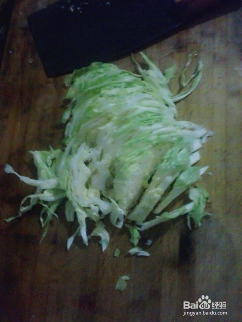 凉拌卷心菜，纯青好营养