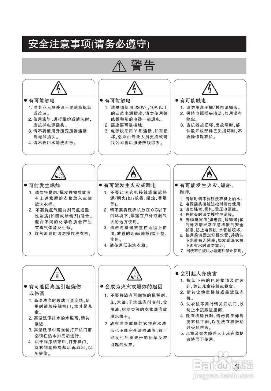 LG WD-A12255DS洗衣机使用说明书:[1]