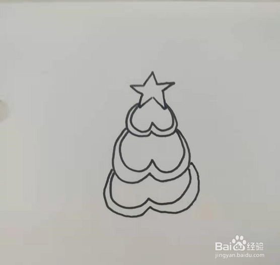 简笔画的圣诞树怎么画