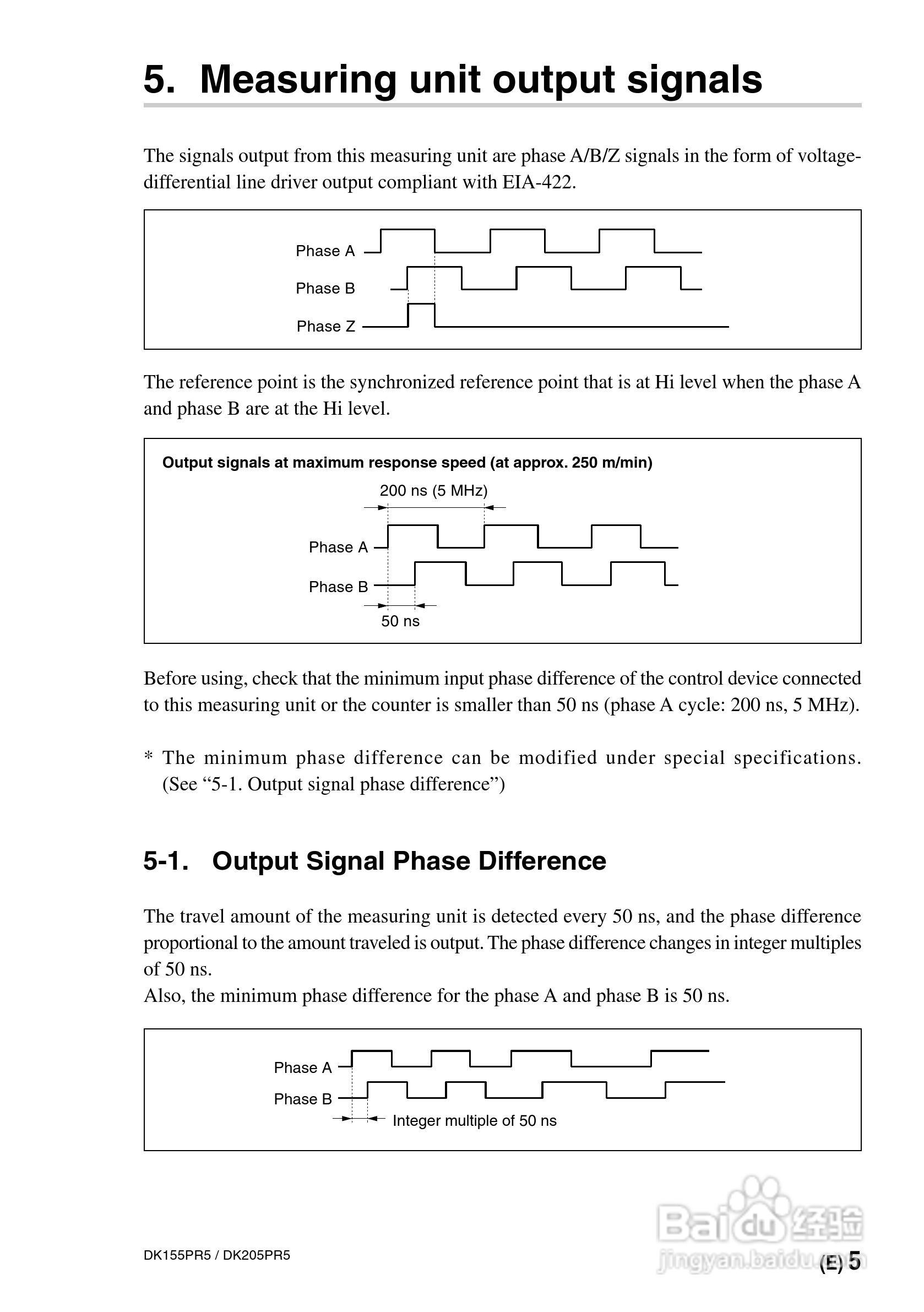 SONY DK155PR5PR5/DK205PR5数字测量器使用说明书:[5]