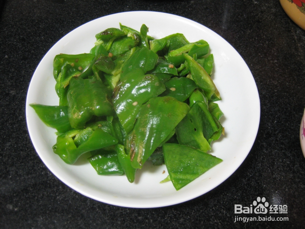 虎皮椒炒芽菜