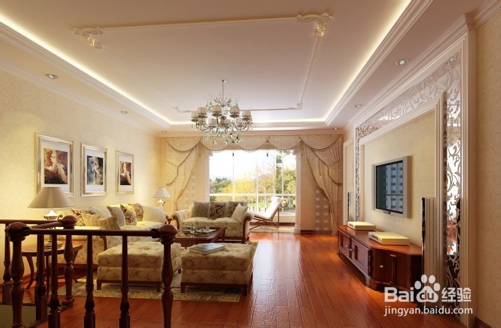 欧式古典装修 华丽与优雅的代名词