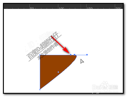 illustrator如何快速绘制出四分之一圆(扇形)