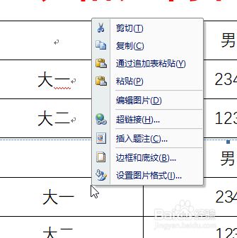 Word表格如何转化成图片
