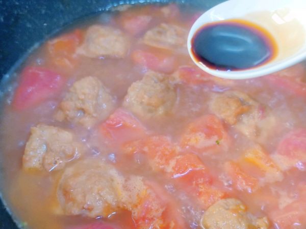 玉子豆腐肉丸酸汤