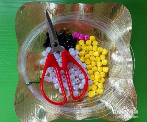 史努比串珠杯垫制作方法